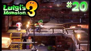 Luigis Mansion 3 Part 20  Toadaly in Trouble with commentary Switch [upl. by Borchers]