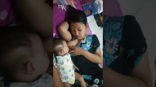 Daily vlog mother and children । how to breastfeeding baby [upl. by Nancie]