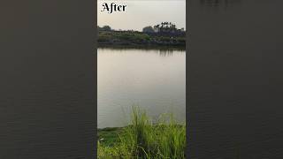 Before amp After Fish pond Skfarm [upl. by Avra589]