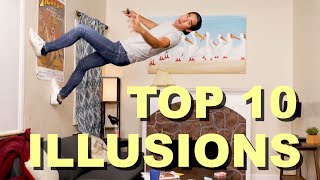 My Top 10 Illusions from 2020  Best of Zach King Compilation [upl. by Drawyeh223]