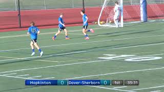 Boys Soccer DoverSherborn vs Hopkinton10112024 [upl. by Eelanej239]