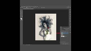 Edit Dispersion Effect shorts youtbeshort viralvideo photoshop art tutorials AshnaMashhadi [upl. by Adnaloj]