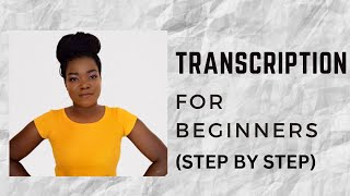 Learn How To Transcribe For Beginners In 2023 Practice for Free [upl. by Niuq]