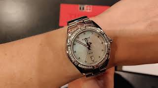 Unboxing Tissot PR100 Sport Chic T1019106111600 [upl. by Anastas]