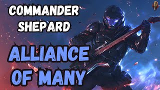 Commander Shepard  Alliance of Many  Paragon  Rock Song  Mass Effect  Community Request [upl. by Lj645]