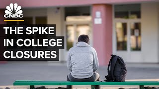 Why More And More Colleges Are Closing Down Across America [upl. by Ssew533]