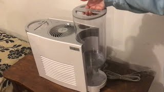 REVIEW vornado evdc500 energy smart evaporative dualtank humidifier [upl. by Tihw660]