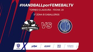 BEATA HANDBALL VS MUNICIP 3 DE FEBRERO  TORNEO METRO CLAUSURA 2024  3RA DIV CAB [upl. by Bushore512]