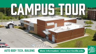 SUNY Morrisville  Campus Tour Auto Body Technology Building [upl. by Halehs]