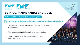 WEBINAIRE Découvrez le Programme Ambassadrices [upl. by Neyrb]