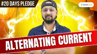 Alternating Current  Physics 20 Days Pledge  Class 12 NCERT  Physics Baba Rankplus [upl. by Olivette646]