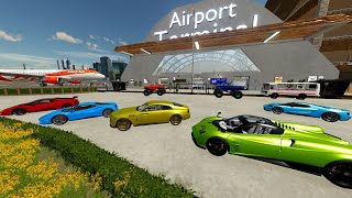 Opening the BEST Airport Ever  Farming Simulator 22 [upl. by Selle767]