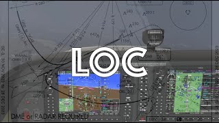 How to Shoot a Localizer Approach  Real Flight Instructor [upl. by Auqenat]