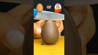 Egg or Kinder joy shorts trending shortsvideo [upl. by Hpeseoj]