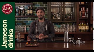 How To Make An Irish Blossom Back Cocktail  Jameson Cocktails [upl. by Arraeic]