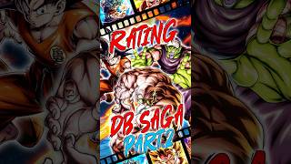 Rating EVERY DB Saga Unit in LEGENDS Part2  Dragon Ball Legends Ranking [upl. by Alian780]