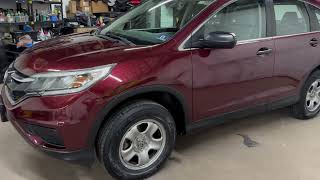 Low Mileage 2015 Honda CRV AWD [upl. by Konikow]