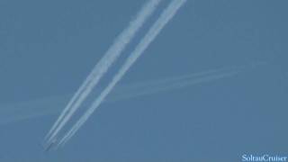 Contrails over Berlin 23rd March 2010 Part 2 full HD [upl. by Cod519]