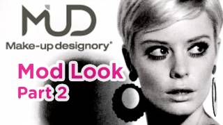 1960s Twiggy Makeup Tutorial  Part 2 [upl. by Aihsened]