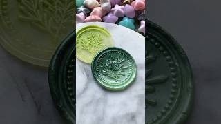 What color should I use next 💚 wax sealing diy [upl. by Yellas]