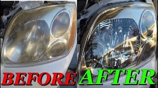 Fastest possible way to restore HEADLIGHTS [upl. by Gustafson]