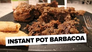 INSTANT POT BARBACOA Fed and Fit Recipe [upl. by Yenduhc497]