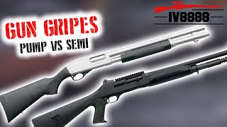 Gun Gripes 341 quotShotgun Wars Pump vs Semiquot [upl. by Silletram]