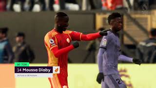 Moussa Diaby scores for our All Stars against Real Madrid  FIFA 23 Career Mode Super League [upl. by Eerrehs]