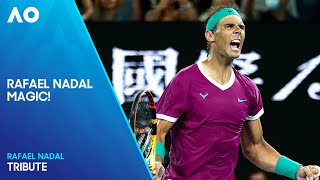 22 Minutes of Rafael Nadal Brilliance  Australian Open [upl. by Eidnarb]