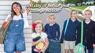 my first day of senior year college edition [upl. by Enyrb]