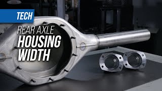 How To Properly Measure For Rear Axle Housing Widths [upl. by Parris]