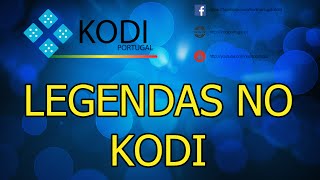 Legendas no KODI  Dicas [upl. by Heber]