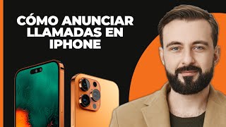 Cómo anunciar llamadas en el iPhone [upl. by Ezequiel]