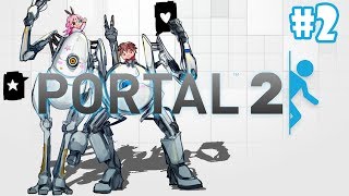 Portal 2 Coop เตี้ยกับสูงพุ่งลอดช่อง 2 wRavee [upl. by Fernyak]