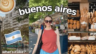 WHATS IT LIKE LIVING IN BUENOS AIRES ARGENTINA [upl. by Radbourne]