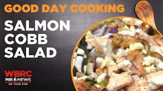 Certified nutritionist shares Salmon Cobb Salad recipe [upl. by Rosane]