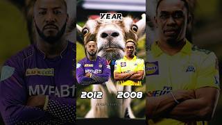 Andre Russell VS DJ Bravo IPL COMPARISON 💪✌️ipl2023 cricket ytshorts [upl. by Asim]