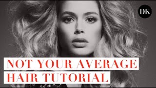 NOT YOUR AVERAGE HAIR TUTORIAL • DOUTZEN DIARIES [upl. by Eikcim586]