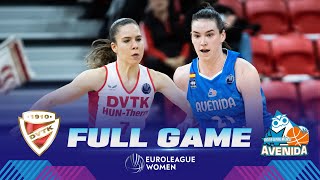 DVTK HUNTherm v Perfumerias Avenida  Full Basketball Game  EuroLeague Women 202223 [upl. by Laehcor507]