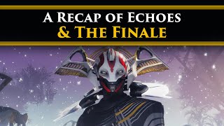 Destiny 2 Lore  The Echoes Finale The Morale Question amp my thoughts on the story [upl. by Kolva]