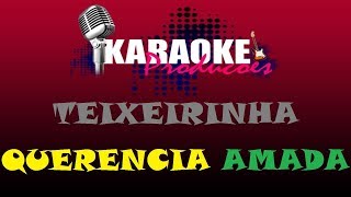 TEIXEIRINHA  QUERENCIA AMADA  KARAOKE [upl. by Sirromad]