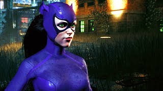 Batman Arkham Knight 4K  Riddler boss fight Knightfall protocol Real ending [upl. by Nnyllaf]