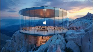 Apple Store in the Mountains  The craziest Apple Store Locations [upl. by Nahtanoj]