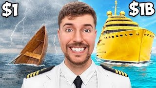 MrBeast ✅ 1 vs 1000000000 Yacht ⛵ [upl. by Bobine604]