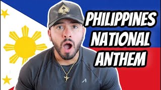 🇵🇭 Philippine National Anthem  Lupang Hinirang British REACTION [upl. by Avika]