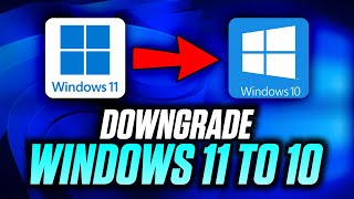 Revert to Windows 10 Simple Guide for How to Downgrade Windows 11 to Windows 10 [upl. by Pepita638]