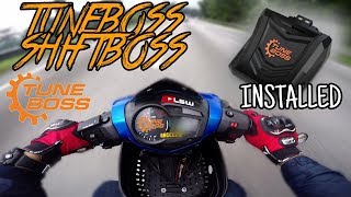 347 Y15ZR INSTALLED ECU amp QUICKSHIFTER TUNEBOSS  LSWmotovlog [upl. by Amling]