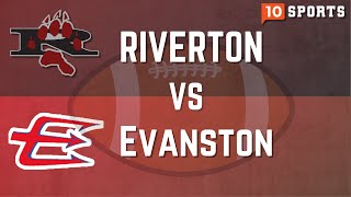 Wyoming High School Football Riverton Vs Evanston [upl. by Annaujat708]