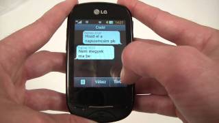 LG T500 handson [upl. by Cirtap]