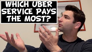 Which Uber Service Pays the MOST UberX vs UberXL vs Uber Black vs Uber Lux [upl. by Hnamik410]